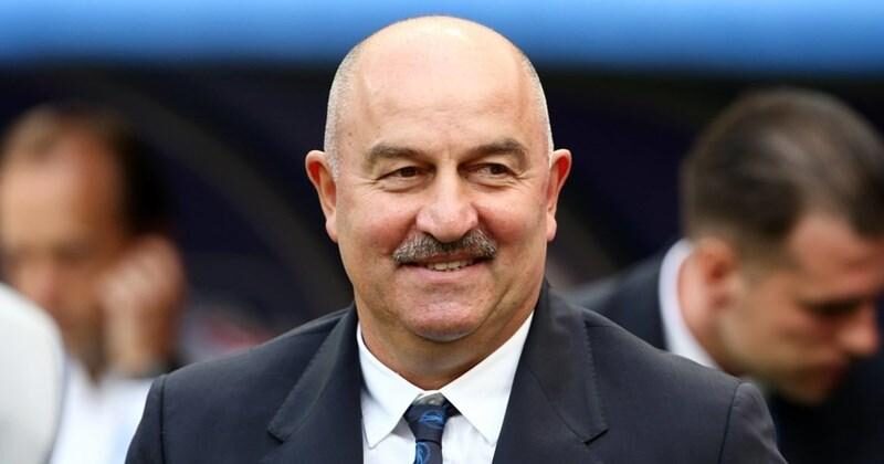 Stanislav Cherchesov trong trận đấu World Cup 2018